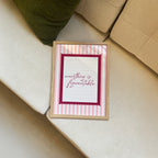 Everything is Figureoutable Pink Vintage Art Print