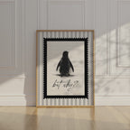 But why Viral Nihilist Penguin Animal Wall Art